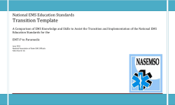 Paramedic Transition Template