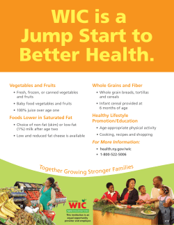 Jump Start to Better Health