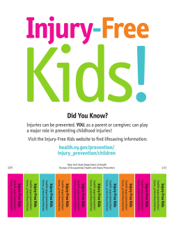 Poster with Tearstrips