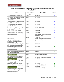 MRT 11 Timeline