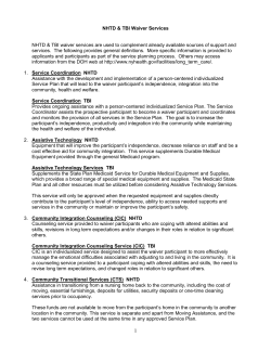 TBI NHTD Service Comparison