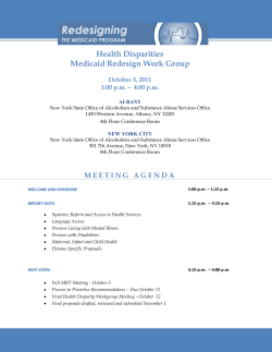 10.03.11 - Meeting agenda