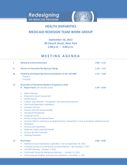 Meeting Agenda - 9.16.11