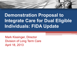 FIDA Update Presented
