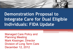 Demonstration Proposal