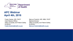 APC Webinar Presentation
