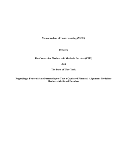 Memorandum of Understanding