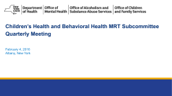 Subcommittee Quarterly Meeting