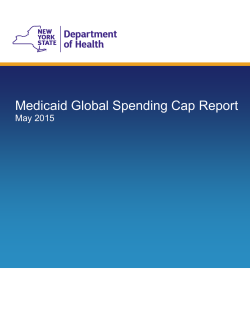 May 2015 Medicaid Global Cap Report