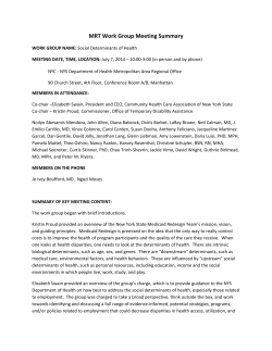 MRT Social Determinants Summary(2)