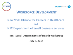 Shawna Trager and Kelly Dougherty - Workforce Development