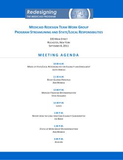Meeting Agenda
