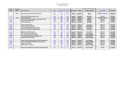 Policy Activity Page