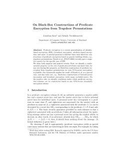 proceedings version