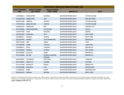 HCV Approved Practitioners List (PDF, 700KB)