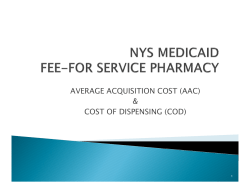 NYS Medicaid AAC and COD Presentation to Focus Group (PDF, 2.8MB)