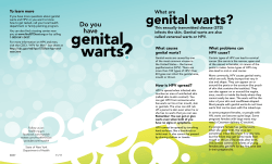Do you have Genital Warts?