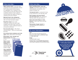 Barbecue Food Safety Tips