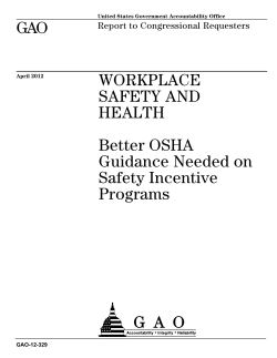 cited by GAO, U.S. Government Accountability Office, Report to Congressional Requesters, April 2012