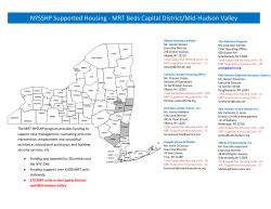 New York State Supported Housing Program (NYSSHP) Supported Housing