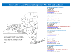 Homeless Housing and Assistance Program (HHAP) Units