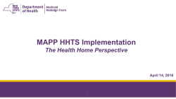MAPP HHTS Implementation for HH - April 14, 2016