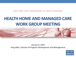 January 9, 2014 - Presentation