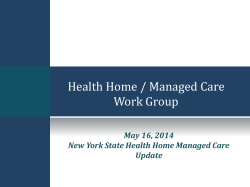 May 16, 2014 - Presentation