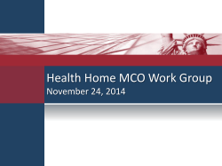 November 24, 2014 - Presentation
