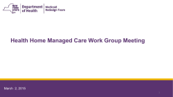 March 2, 2015 - Presentation