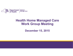 December 15, 2015 – Presentation