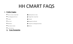 Health Home CMART Frequently Asked Questions