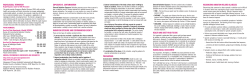 Radiological Terrorism Rapid Response Card