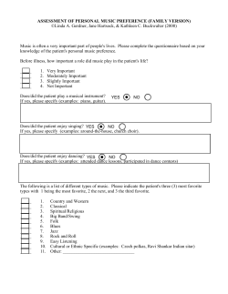 Assessment Form