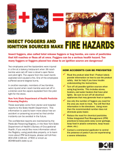 Insect Foggers
