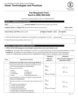 Fax Form