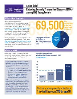 Reducing STDs among NYS Young People