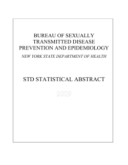 STD Statistical Abstract 2009