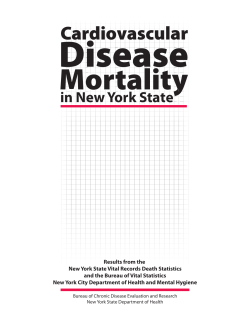 Cardiovascular Disease Mortality in New York State