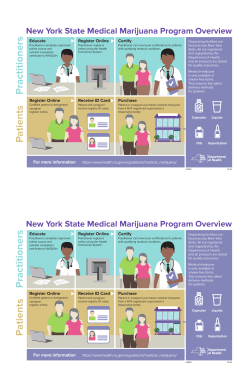 New York State Medical Marijuana Program Overview