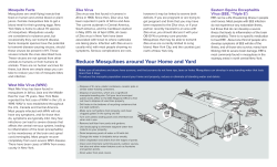 Mosquitoes and Disease is also available in Portable Document Format