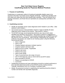 Casefinding Guide for Physician Medical Practices