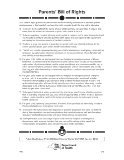 Parents' Bill of Rights (PDF)