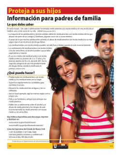 Proteja a sus hijos - Informaci n para padres de familia