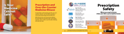 Prescription Safety - What you need to know when you take a prescription home