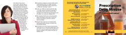 Prescription Drug Misuse - A Household Problem