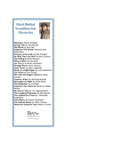 Scandinavian Mysteries