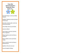 Stephanie Plum by Janet Evanovich