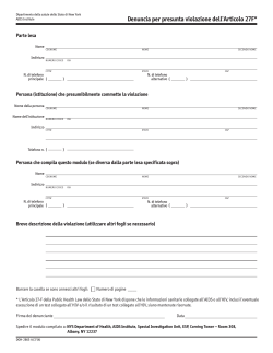 Italian (DOH-2865, Rev. 7/14)