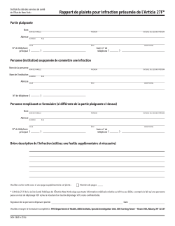 French (DOH-2865, Rev. 7/14)